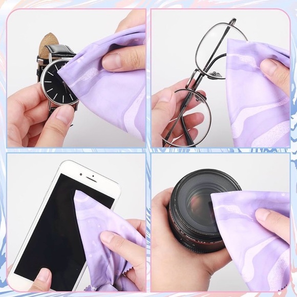 Microfiber Cleaning Cloth Keychain Choose Your Favorite - Picture 4 of 4